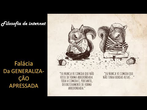 Falácia da GENERALIZAÇÃO APRESSADA