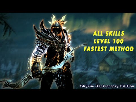 Skyrim All Skills to 100 - Super Fast | Step-by-Step Guide 2023 | Skyrim Anniversary Edition
