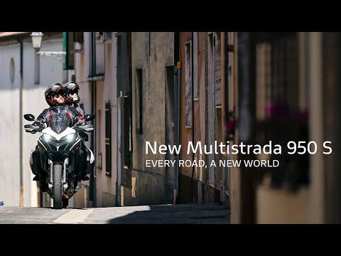 2021 Ducati Multistrada 950 S Spoked Wheel in Portland, Oregon - Video 1