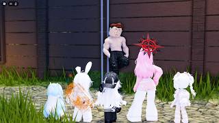 Sigma Rizz and The Cop #roblox #ฟีด
