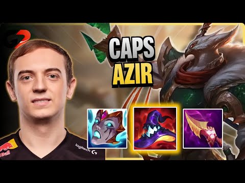 G2 Caps MIDDLE Azir vs Kassadin | 15.5