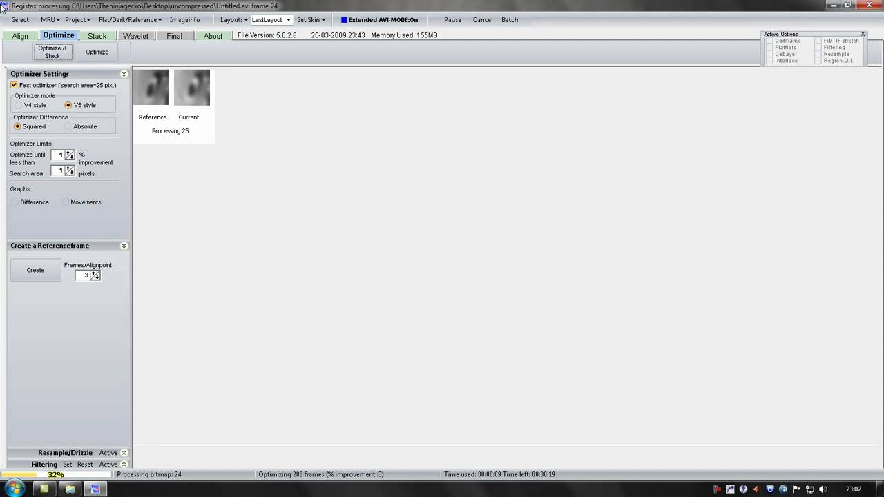 Registax 5 beginners tutorial.