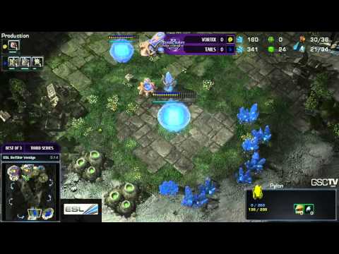 Vortix vs. TAiLS - Game 1 - Group A - Challenger League - WCS Season One - Starcraft 2