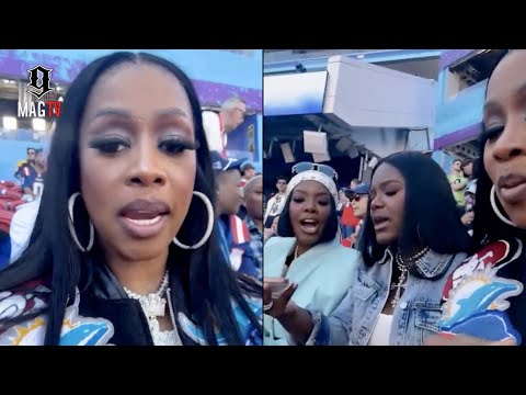 Remy Ma Attends The Super Bowl Wit Bestie JuJu! 🏈