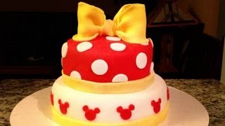 How to make a Minnie Mouse Cake
