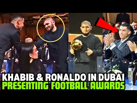 Khabib Nurmagomedov With Cristiano Ronaldo Presenting Football Awards In Dubai (FULL VIDEO)