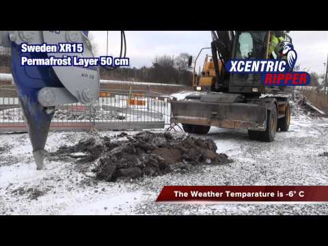 Sweden XR15 Permafrost - Xcentric Ripper - hydraulic breakers hammers