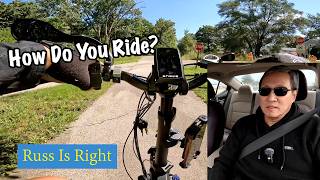 EBIKES - Leg Extension? Ebike Style Preferences?