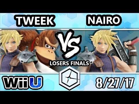 Shine 2017 Smash 4 - NRG | Nairo (Bowser, ZSS, Cloud) Vs. P1 | Tweek (Cloud, DK) - WiiU LF