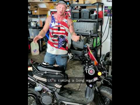 Nitrous-Powered Honda Ruckus Scooter build!