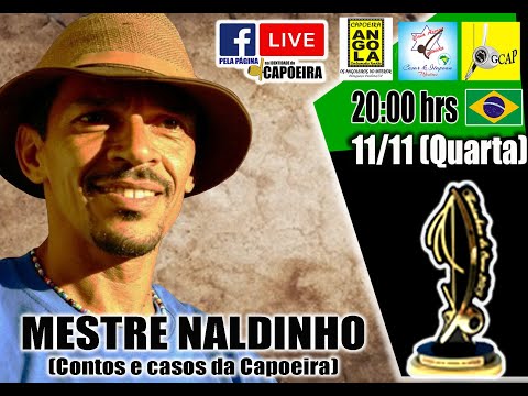 157ª LIVE NA IDENTIDADE DO CAPOEIRA - MESTRE NALDINHO