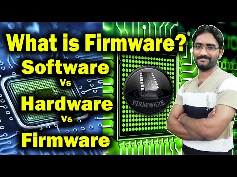 What is Firmware? | What is the Difference Between Software Hardware and Firmware