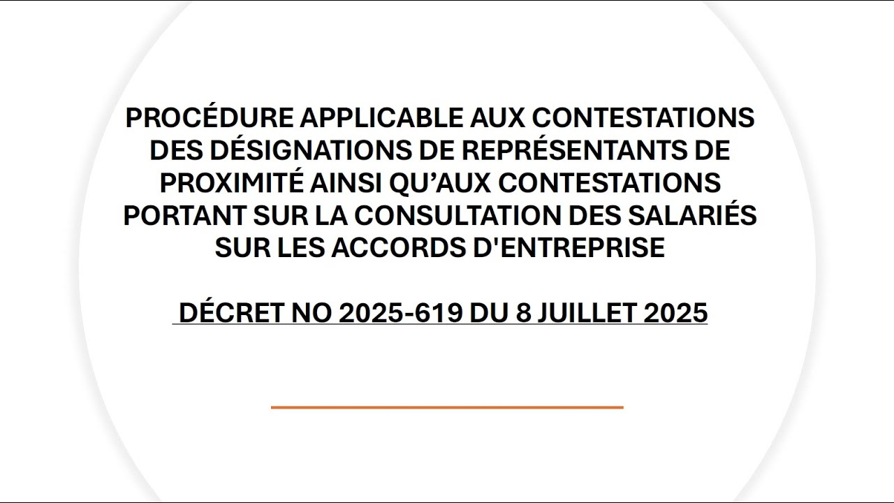 Contestations désignations représentants proximité et consultation des salariés sur les accords