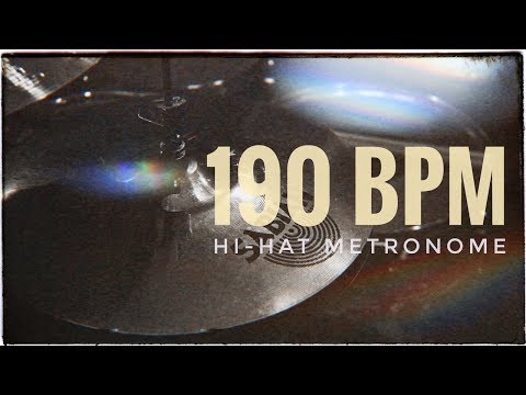 190 BPM | Hi Hat Metronome