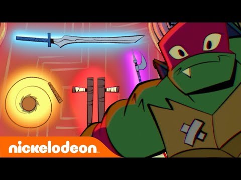 Learn about the Tonfas, Kusari-Fundo, Tech-Bo, & Ōdachi Sword🗡️Rise of the TMNT | #TurtlesTuesdays