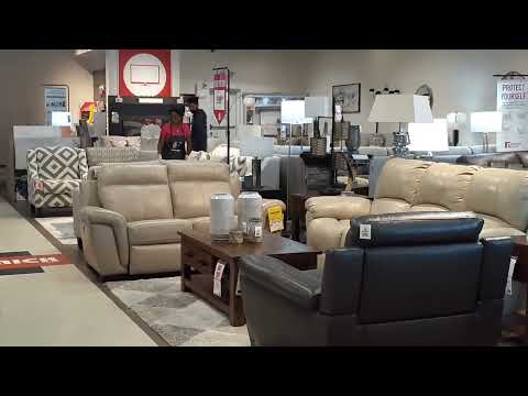 Look at the Sofa couch tour at The Brick