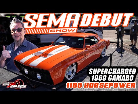 DAVE KINDIG DEBUTS NEW 1969 CAMARO AT SEMA 2025 - 1100HP Supercharged Modern Restomod Build