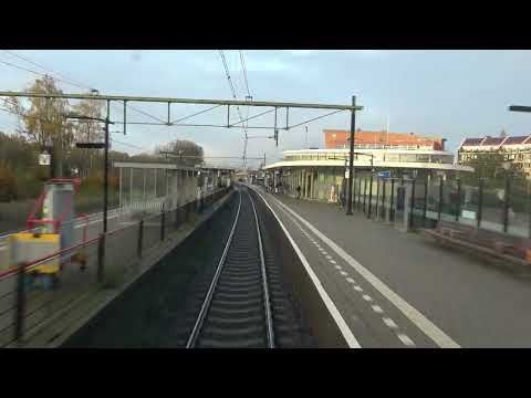 Train cab ride; Deurne (near Paardekopweg)-Rotterdam, Waalhaven Zuid yard (20241114)