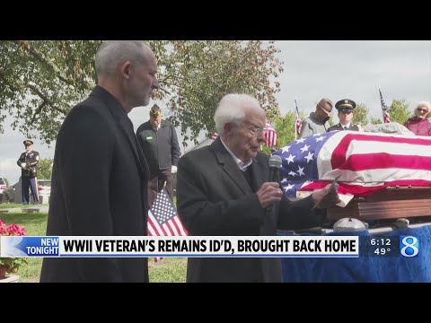 WWII Veteran’s remains ID’d, brought back home
