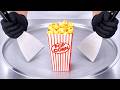 Popcorn Ice Cream Rolls ASMR