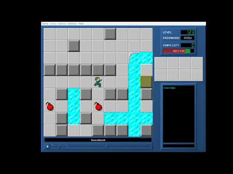 CCLP3 level 123 solution - 720 seconds