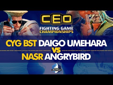 CYG BST Daigo Umehara (Guile) vs NASR AngryBird (Zeku) - CEO 2019 Top 96 - CPT 2019