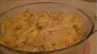 Смотреть онлайн Как приготовить картошку в микроволновке с сыром