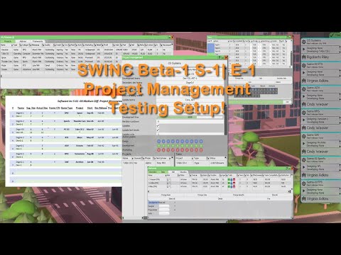 SWINC Beta1 Medium Diff, S-01 | E-01, Project Management Tests, The Setup!