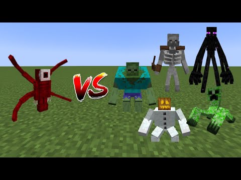 Reworked Oracle(Animated Mobs) Vs Mutant Monsters - Minecraft Mob Battle