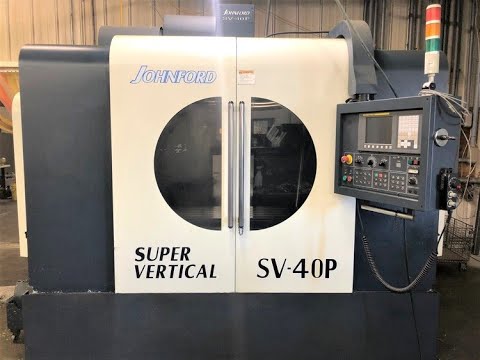 2007 JOHNFORD SV-40P 3-AXIS CNC VMC Machining Centers, Vertical | Asset Exchange Corporation (3)
