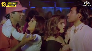 Ajay Devgan, Akshay Kumar Comedy Scene In Night Club | Suhaag Action Hindi Movie
