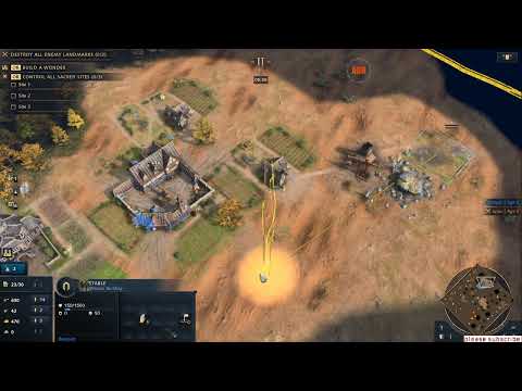 HRE vs HRE: need super tight build order for this weird mirror matchup 1400elo ladder #aoe4 #sub