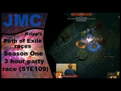 Kripp's Path of Exile races - Season One, 3 Hour Party race (S1E109)