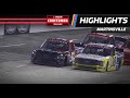 Zane Smith leads the Truck Series to green — on wet weather tires — after rain delay