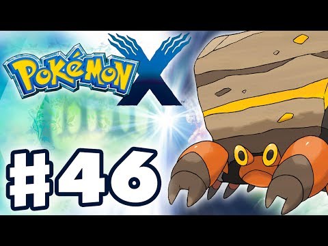 Pokemon X and Y - Gameplay Walkthrough Part 46 - Boulder Puzzle (Nintendo 3DS)