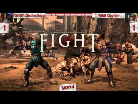 Yomi Gaming MKX Kombat Tuesday Week 10 Pools YOMI Clint the Beast vs YOMI Slayer