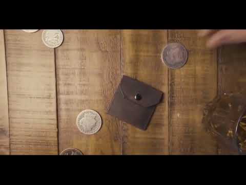 Saturn Magic - FPS Coin Wallet Black (Gimmicks and Online Instructions) by Magic Firm - Trick