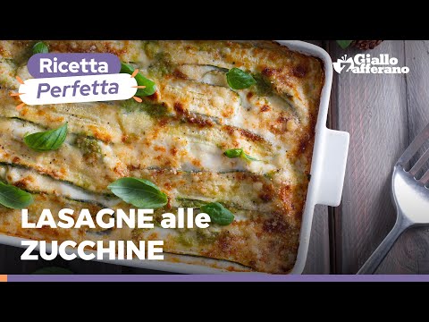 LASAGNE alle ZUCCHINE! RICETTA VEGETARIANA DELIZIOSA, DA PROVARE ASSOLUTAMENTE! FATTA IN CASA! 💚💚💚