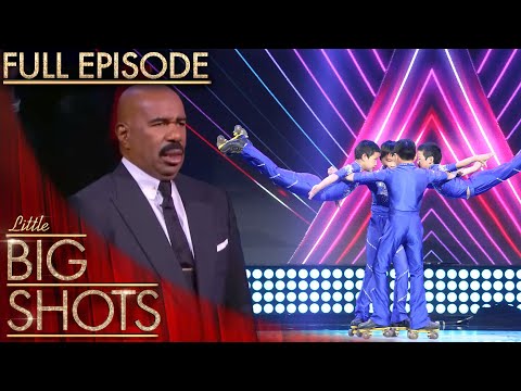 Steve Can't Believe These Rollerskating Prodigies! 🛼 | Season 2 Episode 2 | Little Big Shots US