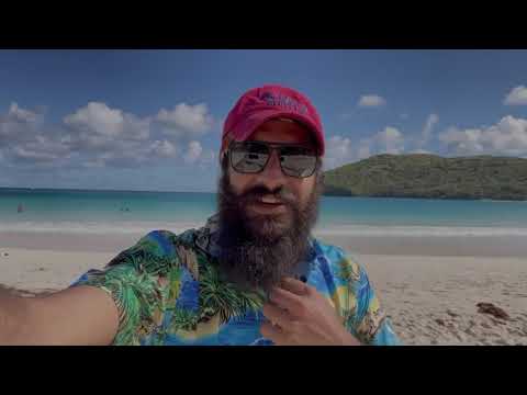 Flamenco beach Culebra island Puerto Rico | Neela Pani in Punjabi
