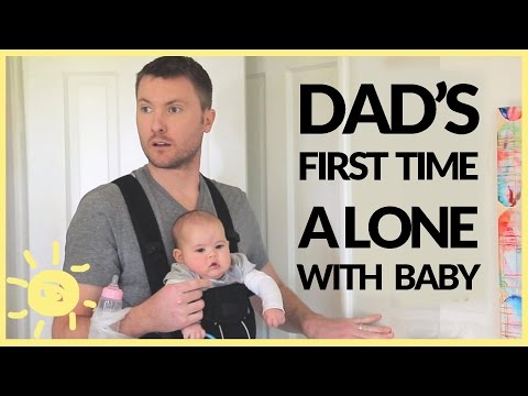 Dad Left Alone With Baby! (Funny Ad)