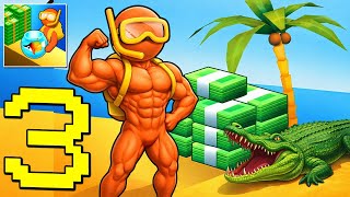 Aquarium Land - - Gameplay Walkthrough Part 3 - Fish Keeper, Build Under Gruond City (Android,iOS)