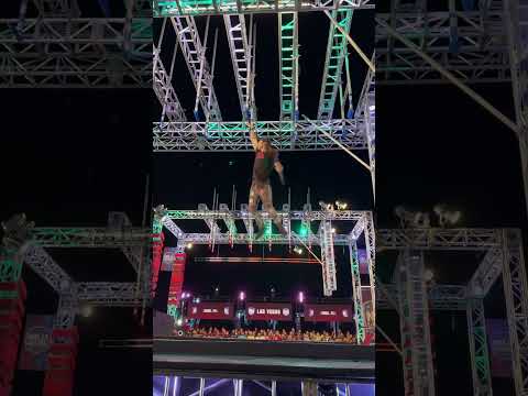 Racing on American Ninja Warrior🤯🤯 #viralvideo #ninjawarriorcourse #americanninjawarrior #speed