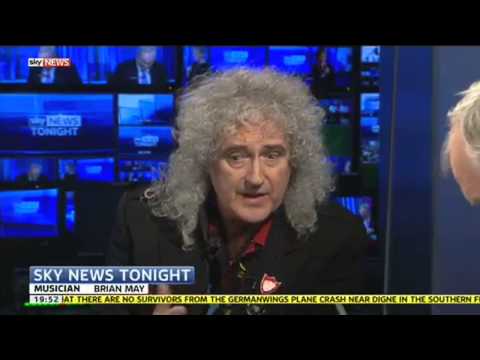 Queen Guitarist Brian May Explains Why He's Funding Election Candidates