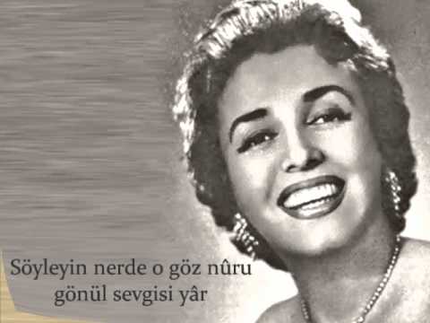 Sabite Tur GÜLERMAN ﻿ Söyleyin nerde o göz nûru gönül sevgisi yâr ''by ergun''