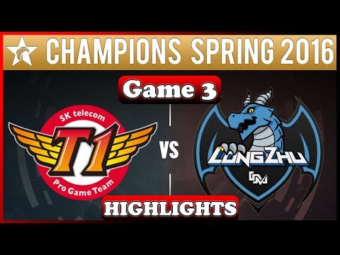 [LCK SUMMER 2017] SKT vs LZ Final Highlights GAME 3 | SK Telecom T1 vs Longzhu
