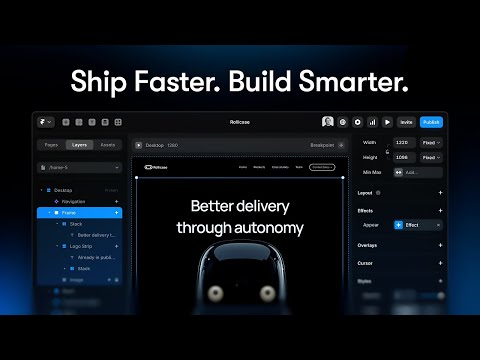 Framer: Ship Faster. Build Smarter.