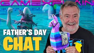 My 70yo Dad is Addicted to Fortnite! Let's Talk All About It! (Happy Father's Day!)