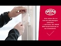 Bever & Klophaus GmbH, STUCO SAFE Fenstersicherung, Montagevideo 22S, einflügelig, mit Pilzkopf