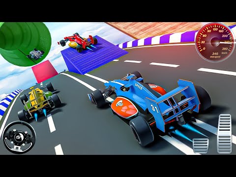 Mega Ramp Formula Car Stunts - Formula Car Driving 2024 - F1 Car Racing Android/IOS Gameplay FHD